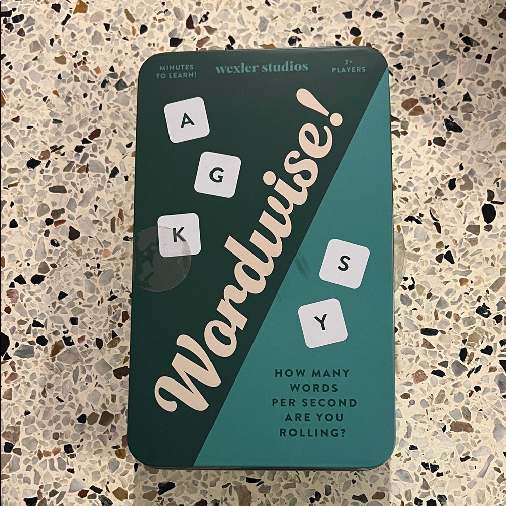 Wexler Studios Wordwise Game NEW